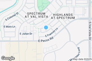 Map image of the property - 1238 E Julian Dr