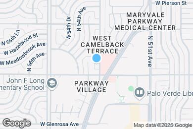 Map image of the property - 4520 N 53rd Ave