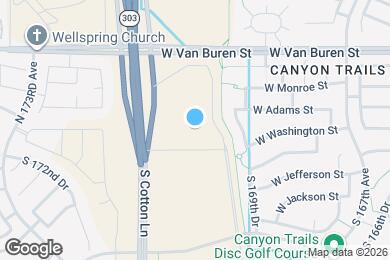 Map image of the property - Estrella Springs at Canyon Trails