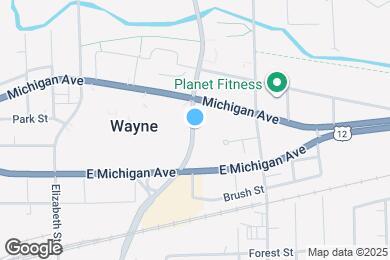 Map image of the property - 3741 S Wayne Rd