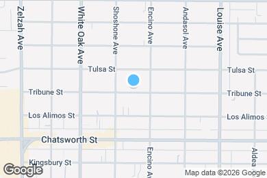 Map image of the property - 17531 Tribune St