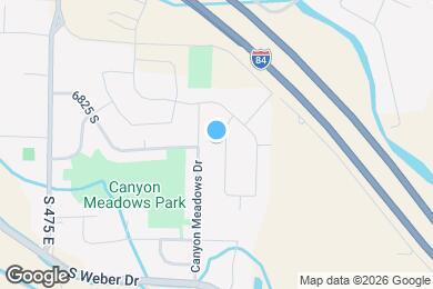 Map image of the property - 6821 S Cook Dr