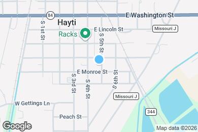 Map image of the property - 407 S 5th St
