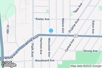 Map image of the property - 1103 White Ave