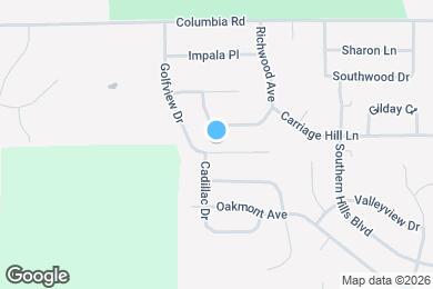 Map image of the property - 1004 Golfview Dr