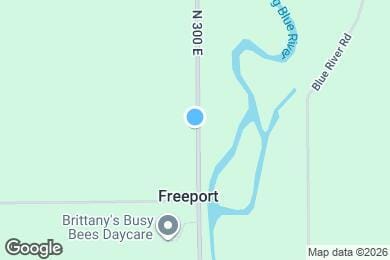 Map image of the property - 9445 N 300 E