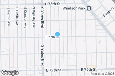 Map image of the property - 7700 S Essex Ave