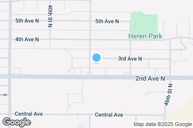 Map image of the property - 4204 3rd Ave N