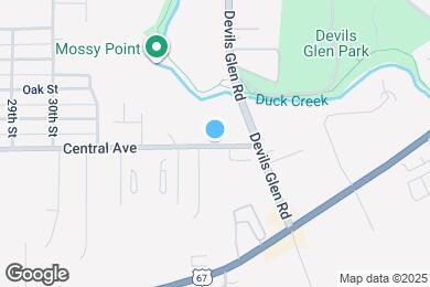 Map image of the property - 3516 Central Ave