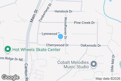 Map image of the property - 221 Cherrywood Dr