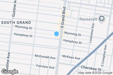 Map image of the property - 3615 Humphrey