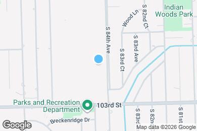 Map image of the property - 8581 101st Ter