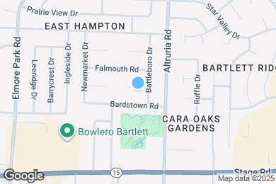 Map image of the property - 6407 Easthampton Cove