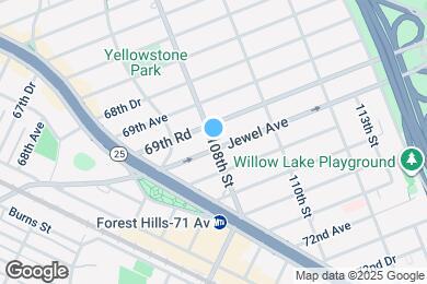 Map image of the property - 69-45 108th St