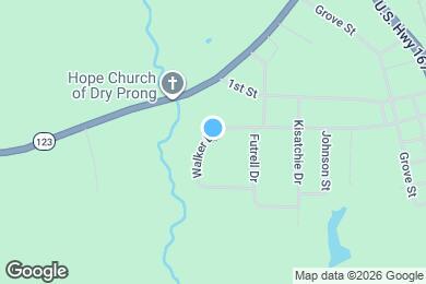 Map image of the property - 1109 Walker Dr