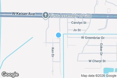 Map image of the property - 122 Diane Dr