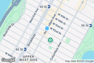 Map image of the property - 165 W 91st St