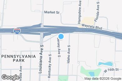 Map image of the property - 1325 Jersey Ave S