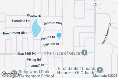 Map image of the property - 5506 Perrine Dr