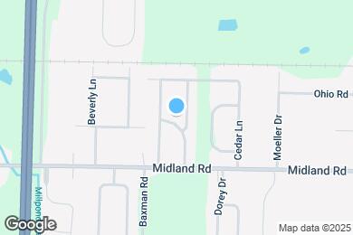 Map image of the property - 2777 Oak Dr