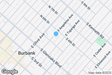 Map image of the property - 540 E Angeleno Ave