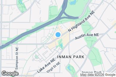 Map image of the property - 255 North Highland Avenue Northeast
