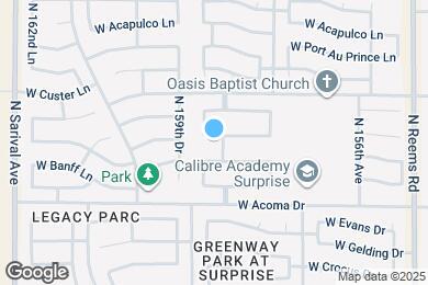 Map image of the property - 15877 W Mauna Loa Ln