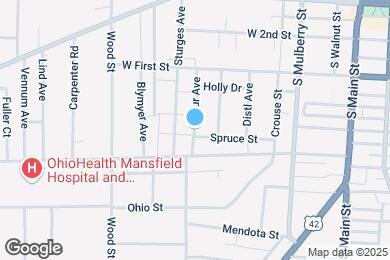 Map image of the property - 158 Arthur Ave