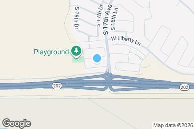 Map image of the property - 1730 W Lacewood Pl