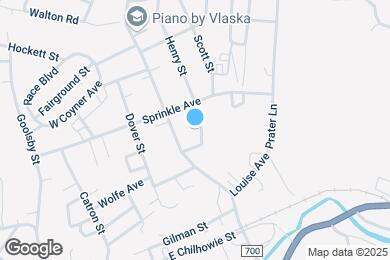Map image of the property - 624 Henry St