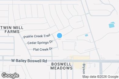 Map image of the property - 4821 Cedar Springs Dr