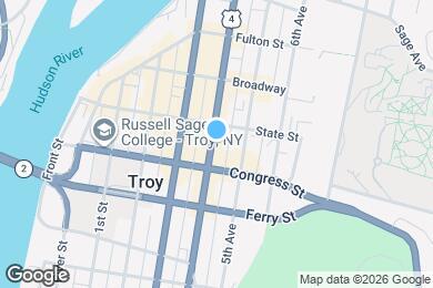 Map image of the property - 110 4th St