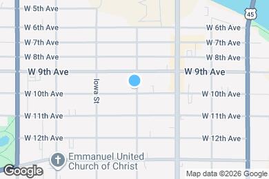 Map image of the property - 925 Minnesota St