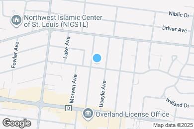 Map image of the property - 10207 Oak Ave