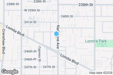 Map image of the property - 24319 Narbonne Avenue