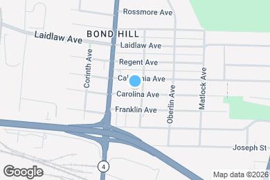 Map image of the property - 1232 Carolina Ave