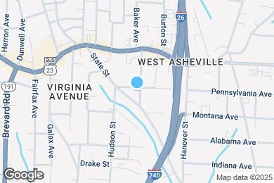 Map image of the property - 212 Pennsylvania Ave