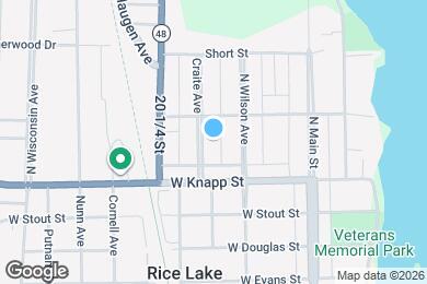 Map image of the property - 823 Craite Ave