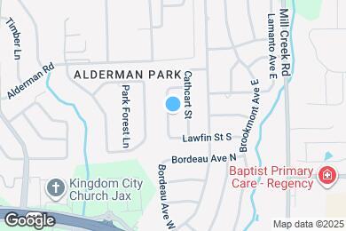 Map image of the property - 1031 W Lawfin St
