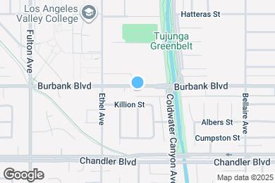 Map image of the property - 13002 Burbank Blvd