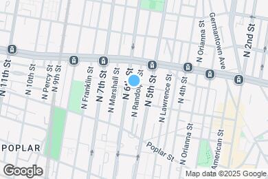 Map image of the property - 982 N Randolph St