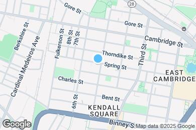 Map image of the property - 122 Spring St