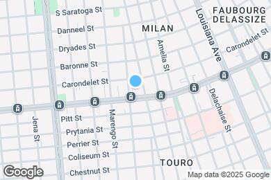 Map image of the property - 3915 Saint Charles Ave