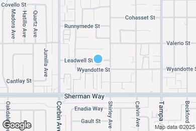 Map image of the property - 19528 Leadwell St