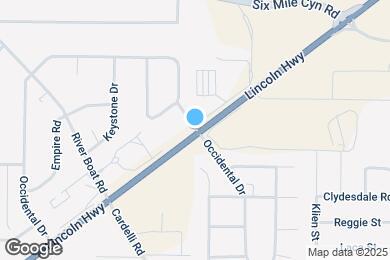 Map image of the property - 503 Occidental Dr