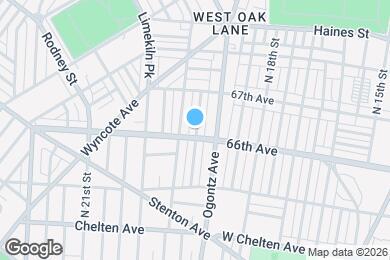 Map image of the property - 6604 N Uber St