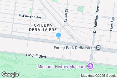 Map image of the property - 5800 Pershing Ave