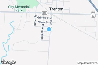 Map image of the property - 502 S Pearl St