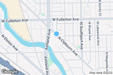 Map image of the property - 2280 N Clybourn Ave