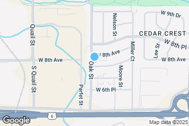 Map image of the property - 10765 W 7th Pl